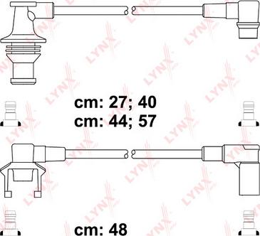 LYNXauto SPC6306 - Комплект проводів запалювання autozip.com.ua