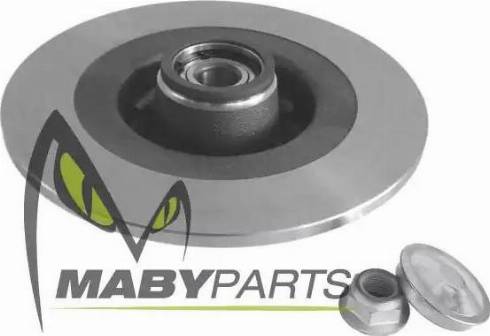 Mabyparts OBD313004 - Гальмівний диск autozip.com.ua