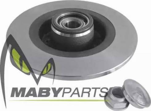 Mabyparts OBD313006 - Гальмівний диск autozip.com.ua