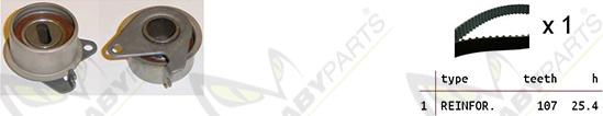 Mabyparts OBK010495 - Комплект ременя ГРМ autozip.com.ua