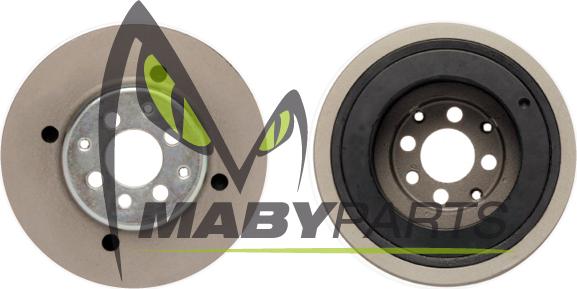 Mabyparts ODP111021 - Ремінний шків, колінчастий вал autozip.com.ua