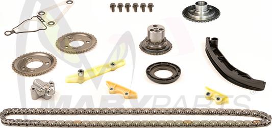 Mabyparts OTK036068 - Комплект ланцюга приводу распредвала autozip.com.ua