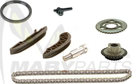 Mabyparts OTK030136 - Комплект ланцюга приводу распредвала autozip.com.ua