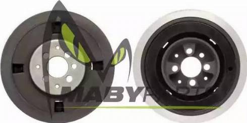 Mabyparts PV99992O - Ремінний шків, колінчастий вал autozip.com.ua