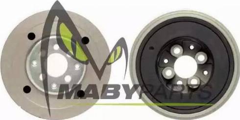 Mabyparts PV00320O - Ремінний шків, колінчастий вал autozip.com.ua