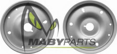 Mabyparts PV039150O - Ремінний шків, колінчастий вал autozip.com.ua