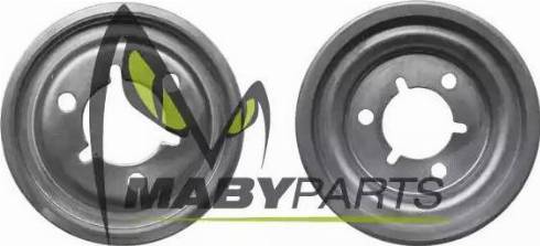 Mabyparts PV03596O - Ремінний шків, колінчастий вал autozip.com.ua