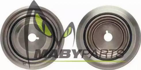 Mabyparts PV88590O - Ремінний шків, колінчастий вал autozip.com.ua