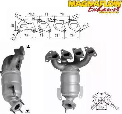 Magnaflow 65812 - Каталізатор autozip.com.ua