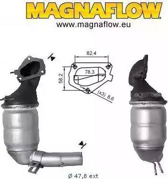 Magnaflow 65826D - Каталізатор autozip.com.ua