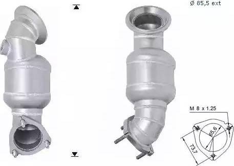 Magnaflow 65827 - Каталізатор autozip.com.ua