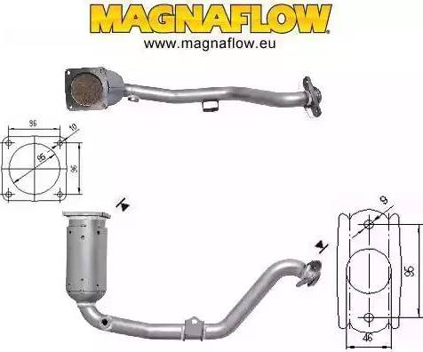 Magnaflow 66014 - Каталізатор autozip.com.ua