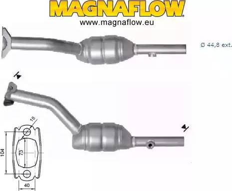 Magnaflow 66304 - Каталізатор autozip.com.ua