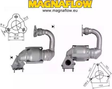 Magnaflow 66305D - Каталізатор autozip.com.ua