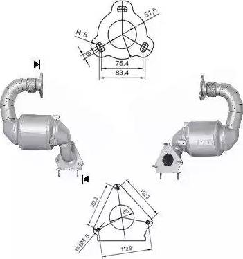 Magnaflow 66312D - Каталізатор autozip.com.ua