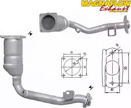 Magnaflow 60908 - Каталізатор autozip.com.ua