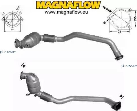 Magnaflow 60606D - Каталізатор autozip.com.ua