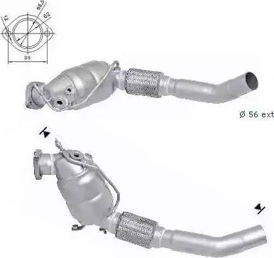 Magnaflow 60615D - Каталізатор autozip.com.ua