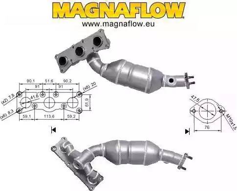 Magnaflow 60612 - Каталізатор autozip.com.ua