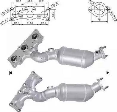 Magnaflow 60620 - Каталізатор autozip.com.ua