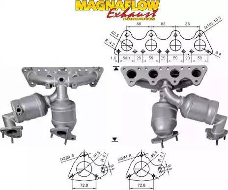 Magnaflow 60202 - Каталізатор autozip.com.ua