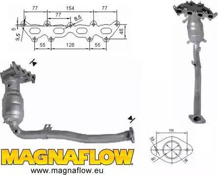 Magnaflow 61807 - Каталізатор autozip.com.ua