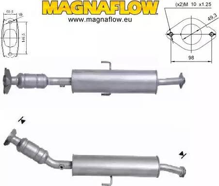 Magnaflow 68006 - Каталізатор autozip.com.ua