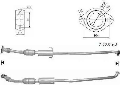 Magnaflow 68018D - Каталізатор autozip.com.ua