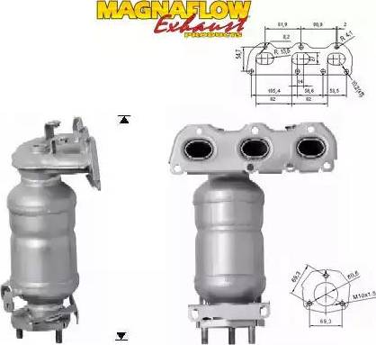 Magnaflow 68814 - Каталізатор autozip.com.ua