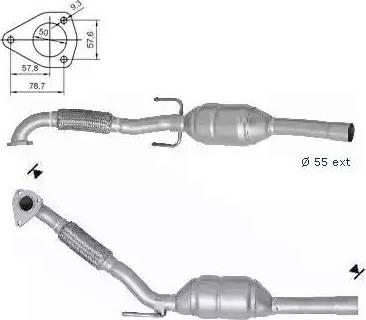 Magnaflow 68831D - Каталізатор autozip.com.ua