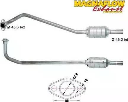 Magnaflow 85871 - Каталізатор autozip.com.ua