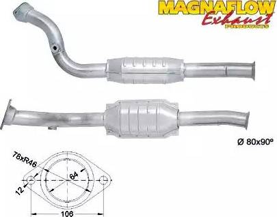 Magnaflow 80955 - Каталізатор autozip.com.ua
