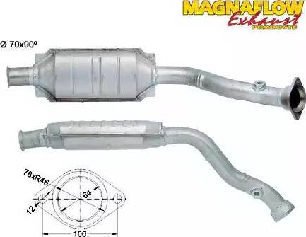 Magnaflow 80916 - Каталізатор autozip.com.ua