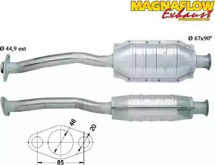 Magnaflow 80912 - Каталізатор autozip.com.ua
