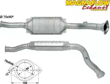Magnaflow 80924 - Каталізатор autozip.com.ua