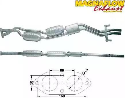 Magnaflow 80610 - Каталізатор autozip.com.ua