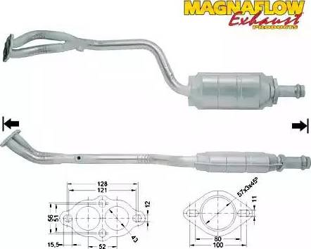 Magnaflow 80060 - Каталізатор autozip.com.ua