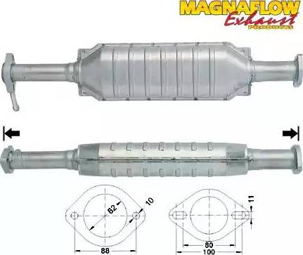 Magnaflow 80062D - Каталізатор autozip.com.ua