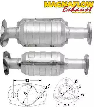 Magnaflow 83014 - Каталізатор autozip.com.ua