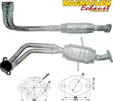 Magnaflow 82516 - Каталізатор autozip.com.ua