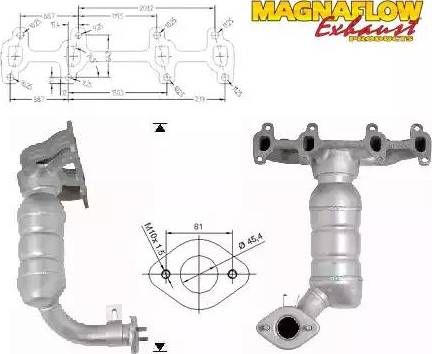Magnaflow 82583 - Каталізатор autozip.com.ua