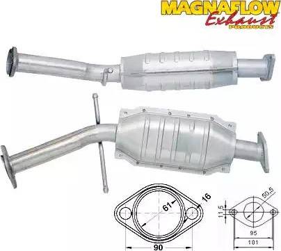 Magnaflow 82522 - Каталізатор autozip.com.ua