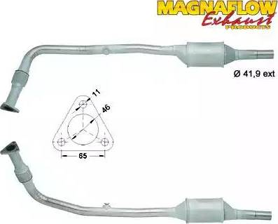 Magnaflow 87008 - Каталізатор autozip.com.ua