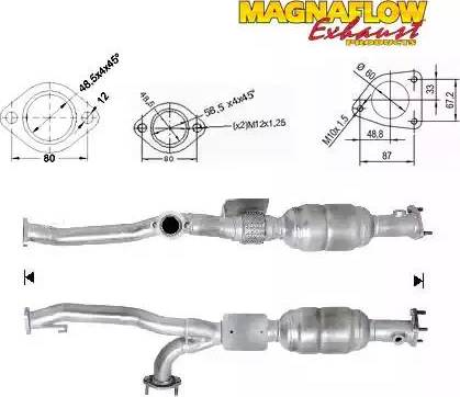 Magnaflow 74507 - Каталізатор autozip.com.ua