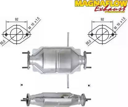 Magnaflow 74102D - Каталізатор autozip.com.ua