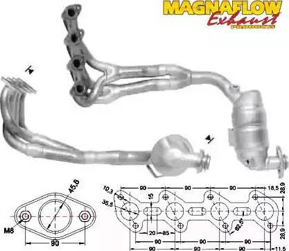 Magnaflow 75002 - Каталізатор autozip.com.ua