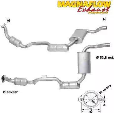 Magnaflow 75012 - Каталізатор autozip.com.ua