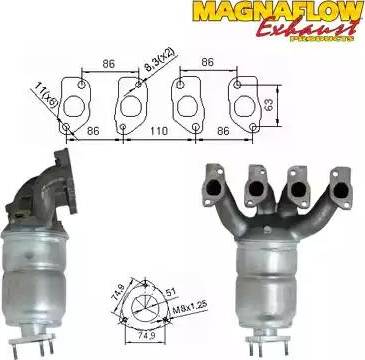 Magnaflow 75809 - Каталізатор autozip.com.ua