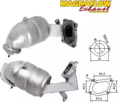 Magnaflow 75815D - Каталізатор autozip.com.ua