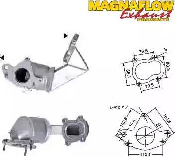 Magnaflow 75820D - Каталізатор autozip.com.ua